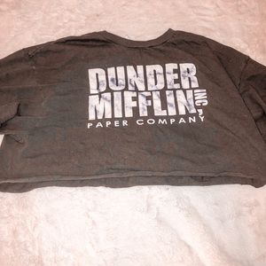 Dunder Mifflin cropped tee!